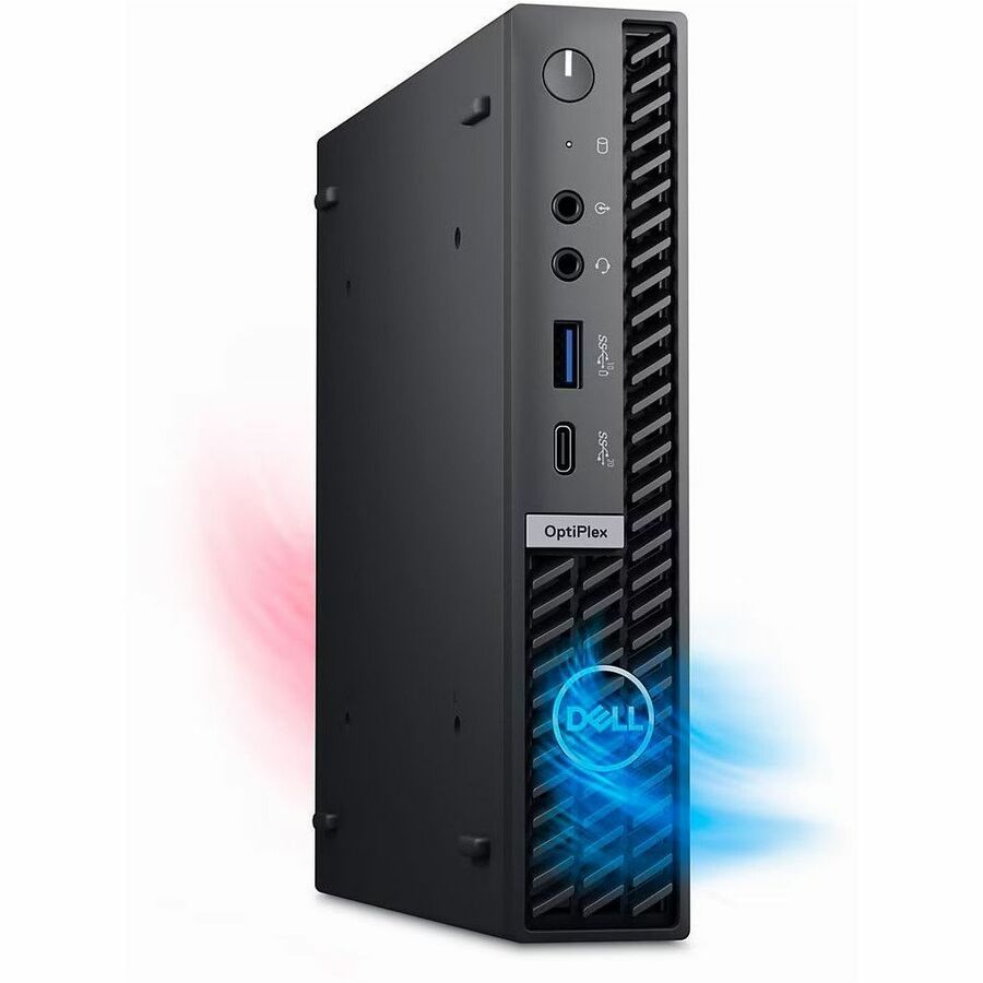 Ordinateur de bureau Dell OptiPlex 7000 7020 Plus - Intel Core i7 14e génération i7-14700T - Technologie vPro - 32 Go - SSD 512 Go - Micro PC - Noir VTG9M