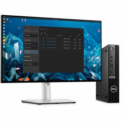 Ordinateur de bureau Dell OptiPlex 7000 7020 Plus - Intel Core i7 14e génération i7-14700T - Technologie vPro - 32 Go - SSD 512 Go - Micro PC - Noir VTG9M