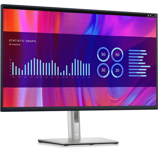 Moniteur LCD QHD Dell P3223DE 32 pouces - 16:9 - Noir, Argent DELL-P3223DE