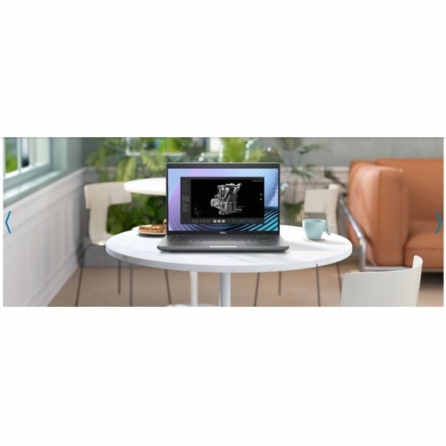 Station de travail mobile Dell Precision 3000 3490 14" - Full HD - Intel Core Ultra 5 125H - Technologie vPro - 16 Go - SSD 256 Go - Gris VHD0K