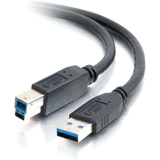 Câble USB A vers USB B C2G de 2 m - Câble USB A vers B - USB 3.0 - Noir - M/M 54174