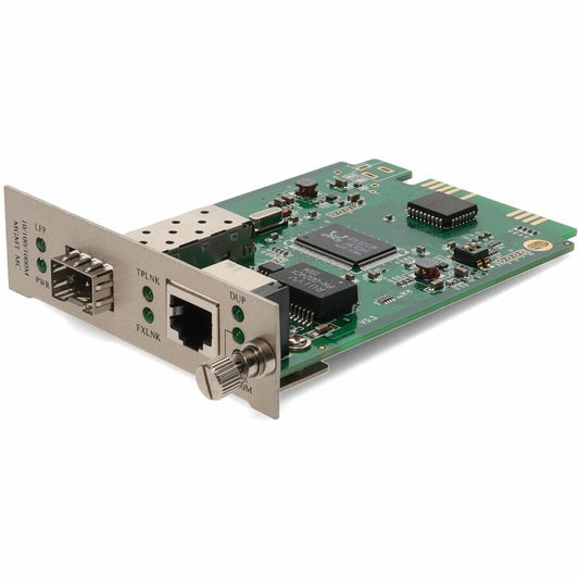 Carte de conversion de média AddOn 1000Base-TX avec emplacement SFP ouvert ADD-MCCTXSFP