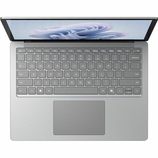 Ordinateur portable Microsoft Surface Laptop 6 13,5" à écran tactile - Intel Core Ultra 5 135H - 8 Go - SSD 256 Go - Clavier anglais - Platinum ZJN-00001