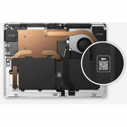 Tablette Microsoft Surface Pro 11 - 13" - Qualcomm Snapdragon X Elite - 16 Go - SSD 512 Go - Windows 11 Pro - Platine IYD-00001