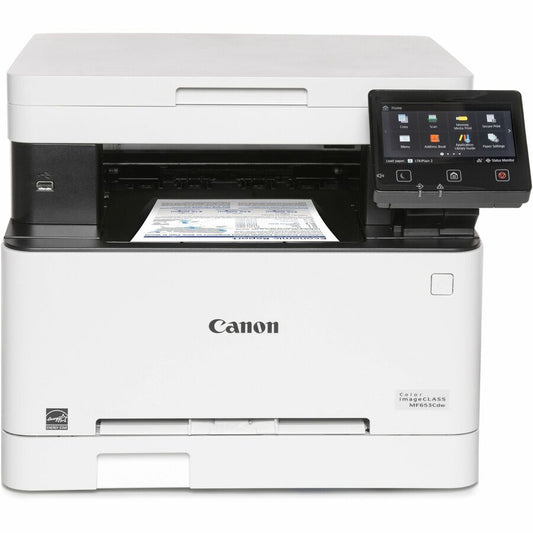 Imprimante multifonction laser sans fil Canon imageCLASS MF653Cdw - Couleur - Blanc 5158C007