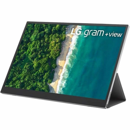 Moniteur LCD LG gram +view 16MQ70 16" WQXGA - 16:10 - Argent, Noir 16MQ70