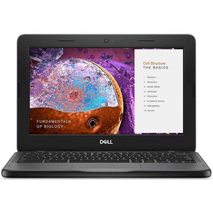 Dell Chromebook 11 3000 11 3110 Chromebook convertible 2 en 1 à écran tactile 11,6" - HD - Intel Celeron N4500 - 4 Go - Mémoire flash 64 Go - Clavier anglais (États-Unis) - Gris TJ37H