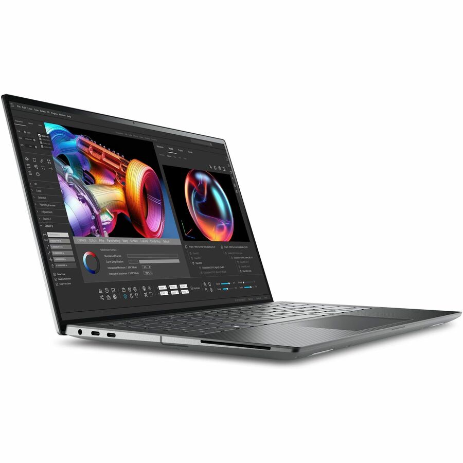 Station de travail mobile Dell Precision 5000 5490 14" - Full HD Plus - Intel Core Ultra 7 165H - Technologie vPro - 32 Go - SSD 1 To - Aluminium Titan Gray JJC7N