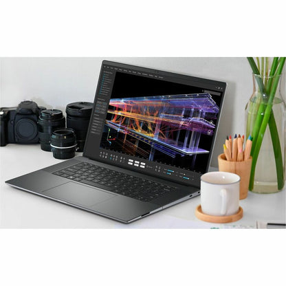 Station de travail mobile Dell Precision 5000 5490 14" - Full HD Plus - Intel Core Ultra 7 165H - Technologie vPro - 32 Go - SSD 1 To - Aluminium Titan Gray JJC7N