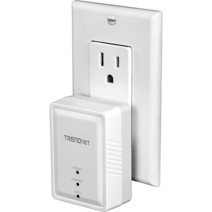 TRENDnet Kit d'adaptateurs Powerline 500 AV Nano, comprend 2 adaptateurs TPL-406E, compatible avec Powerline 600-500-200, Windows 10, 8.1, 8, 7, Vista, XP, installation Plug &amp; Play, blanc, TPL-406E2K TPL-406E2K