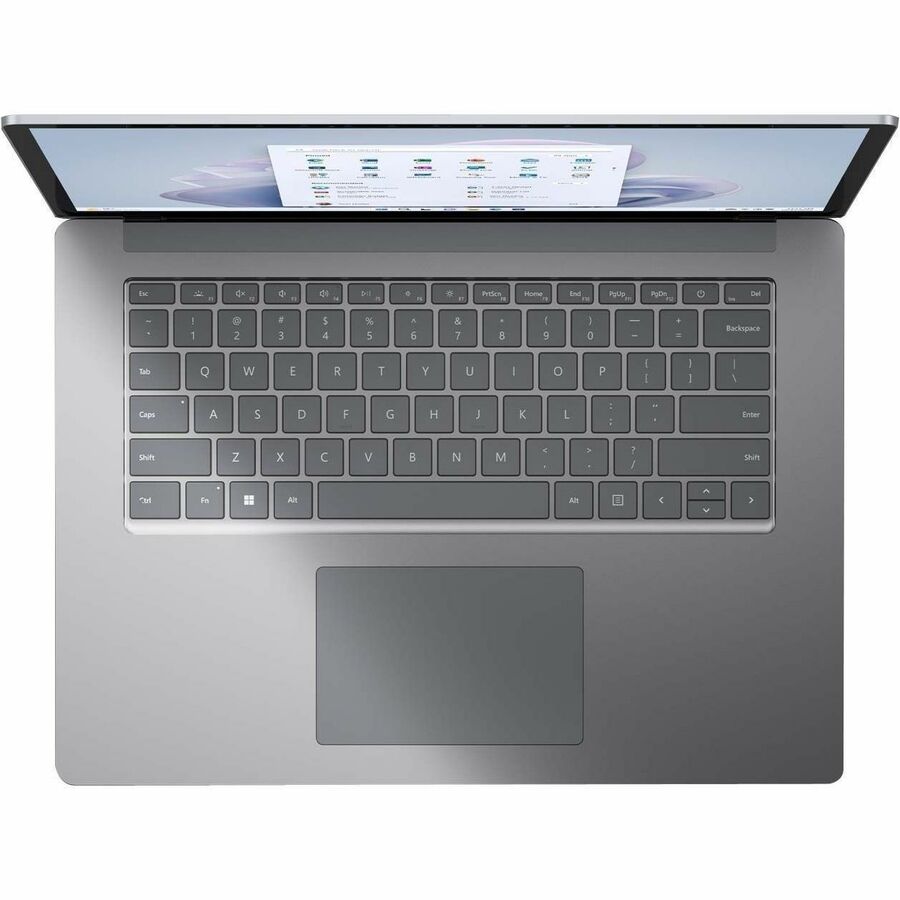 Ordinateur portable Microsoft Surface Laptop 5 15" à écran tactile - Intel Core i7 12e génération i7-1265U - Plateforme Intel Evo - 8 Go - SSD 512 Go - Platinum RFI-00002