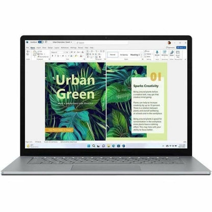 Ordinateur portable Microsoft Surface Laptop 5 15" à écran tactile - Intel Core i7 12e génération i7-1265U - Plateforme Intel Evo - 8 Go - SSD 512 Go - Platinum RFI-00002