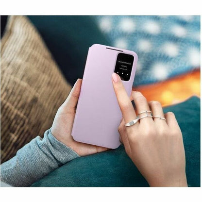 Samsung Carrying Case (Wallet) Samsung Galaxy S23+ Smartphone - Lavender EF-ZS916CVEGCA
