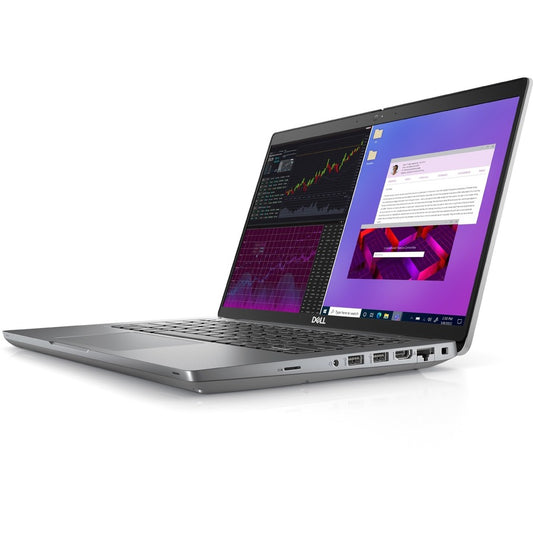 Station de travail mobile Dell Precision 3000 3470 14" - Full HD - Intel Core i7 12e génération i7-1260P - 16 Go - SSD 512 Go - Clavier anglais (États-Unis) - Gris titane 7NP33