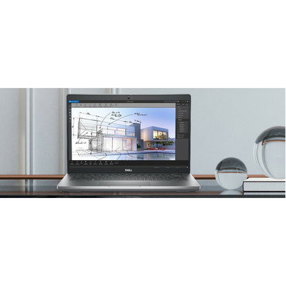 Station de travail mobile Dell Precision 3000 3470 14" - Full HD - Intel Core i7 12e génération i7-1260P - 16 Go - SSD 512 Go - Clavier anglais (États-Unis) - Gris titane 7NP33
