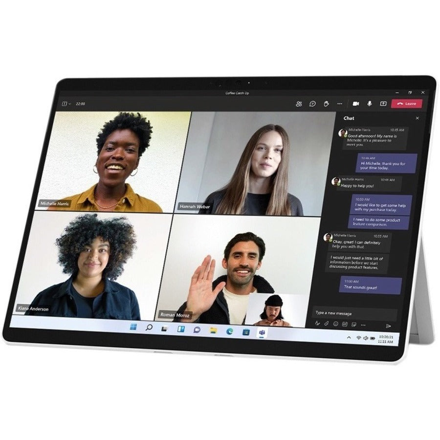 Tablette Microsoft Surface Pro 8 - 13" - 8 Go - SSD 256 Go - Windows 10 Pro - 4G - Platine EIJ-00017