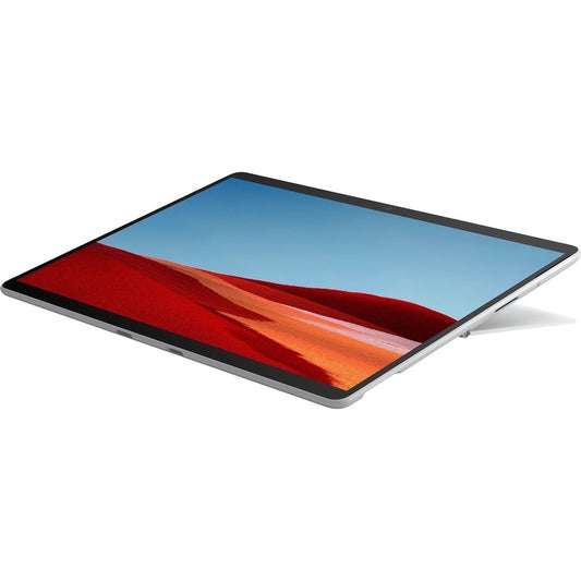 Tablette Microsoft Surface Pro X - 13" - Qualcomm Snapdragon X24 - 16 Go - SSD 512 Go - Windows 11 Pro - Platine E8Y-00001