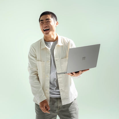 Ordinateur portable Microsoft Surface Laptop Go 2 12,4" à écran tactile - Intel Core i5 11e génération i5-1135G7 - 8 Go - SSD 256 Go - Argent 8QG-00002