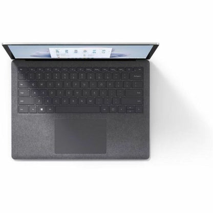 Ordinateur portable Microsoft Surface Laptop 5 13,5" à écran tactile - Intel Core i5 - 8 Go - SSD 256 Go - Clavier anglais - Platinum R1B-00001