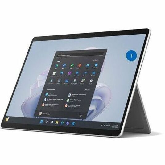 Ordinateur portable Microsoft Surface Laptop 5 13,5" à écran tactile - Intel Core i5 - 8 Go - SSD 256 Go - Clavier anglais - Platinum R1B-00001