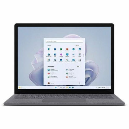 Ordinateur portable Microsoft Surface Laptop 5 13,5" à écran tactile - Intel Core i5 - 8 Go - SSD 256 Go - Clavier anglais - Platinum R1B-00001