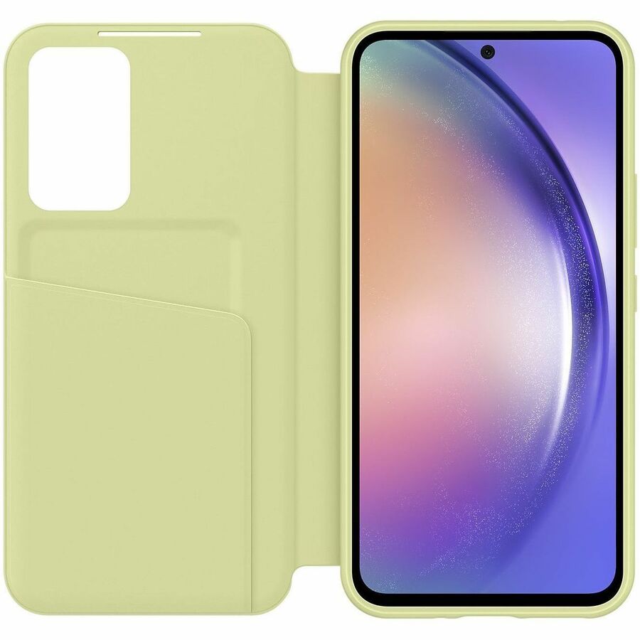 Samsung Carrying Case (Wallet) Samsung Galaxy A54 5G Smartphone - Lime EF-ZA546CGEGCA