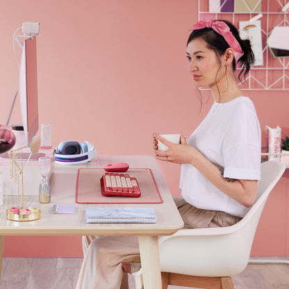 Logitech Desk Mat Studio Series (Darker Rose) 956-000048