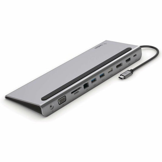 Station d'accueil multiport universelle USB-C 11 en 1 Belkin - Station d'accueil pour ordinateur portable - USB-C - VGA, HDMI, DP - GigE INC004BTSGY