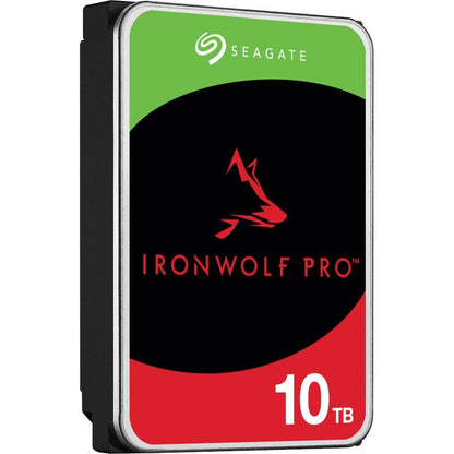 Disque dur Seagate IronWolf Pro ST10000NT001 10 To - 3,5" interne - SATA (SATA/600) - Méthode d'enregistrement magnétique conventionnel (CMR) ST10000NT001