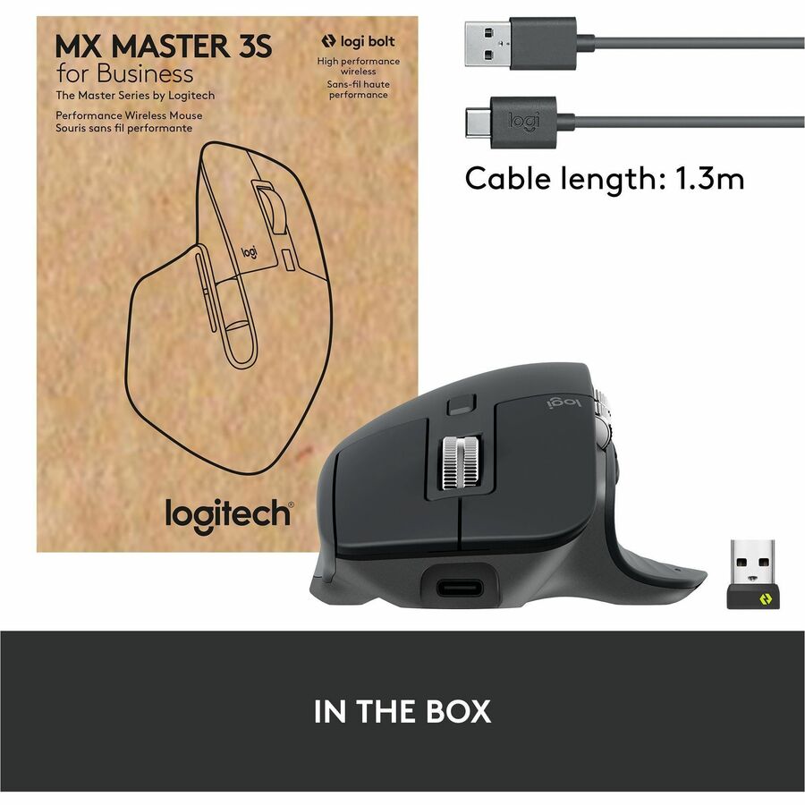 Logitech MX Master 3S pour les entreprises 910-006581