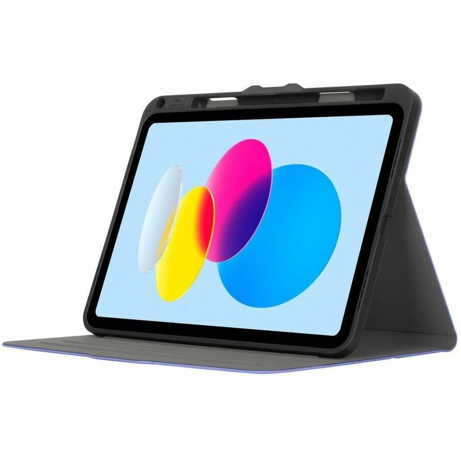 Étui de transport (folio) Targus VersaVu THZ93507GL pour tablette Apple iPad 10,9" (10e génération), Apple Pencil, stylet - Violet THZ93507GL