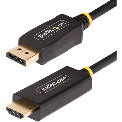 StarTech.com Câble adaptateur DisplayPort vers HDMI de 1 m, 4K 60 Hz avec HDR, câble DP vers HDMI 2.0b, convertisseur vidéo actif 3F-DP-HDMI-4K60-HDR