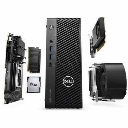 Station de travail Dell Precision 3000 3280 - Intel Core i7 14e génération i7-14700 - 16 Go - SSD 512 Go - Compact - Noir XXWC9