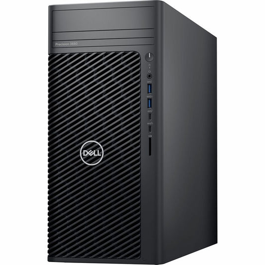 Station de travail Dell Precision 3000 3680 - Intel Core i9 14e génération i9-14900 - 32 Go - SSD 512 Go - Tour - Noir PVK5H