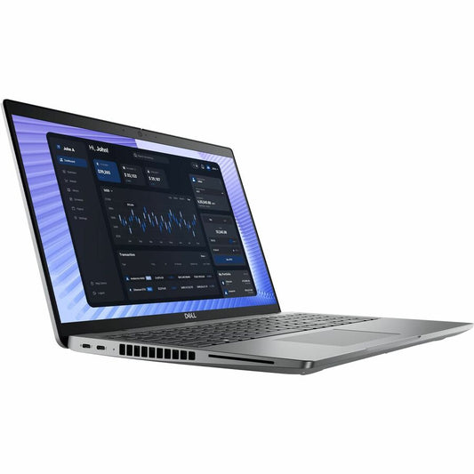 Station de travail mobile Dell Precision 3000 3590 15,6" - Full HD - Intel Core Ultra 7 165H - Technologie vPro - Plateforme Intel Evo - 16 Go - SSD 512 Go - Clavier anglais (États-Unis) - Titan Gray J1270