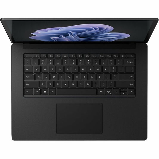 Ordinateur portable Microsoft Surface Laptop 6 15" à écran tactile - Intel Core Ultra 5 135H - 8 Go - SSD 256 Go - Clavier anglais, français - Noir ZLB-00001