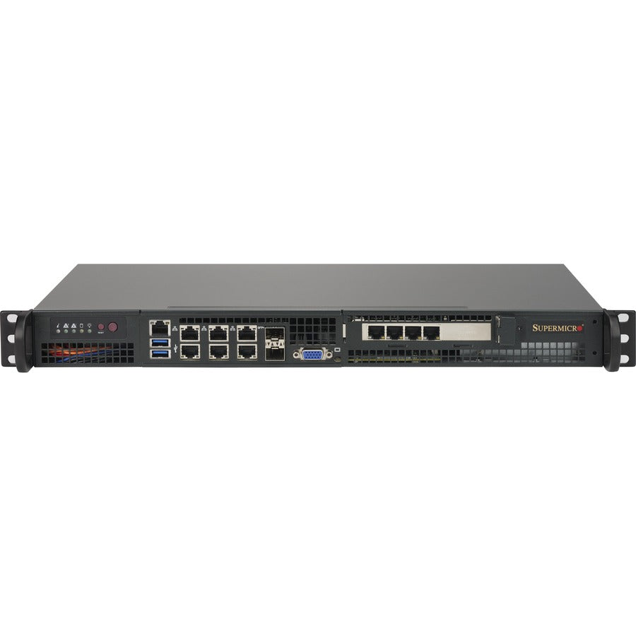 Serveur montable en rack 1U Supermicro SuperServer 5018D-FN8T - 1 x Intel Xeon D-1518 2,20 GHz - Contrôleur Serial ATA/600 SYS-5018D-FN8T