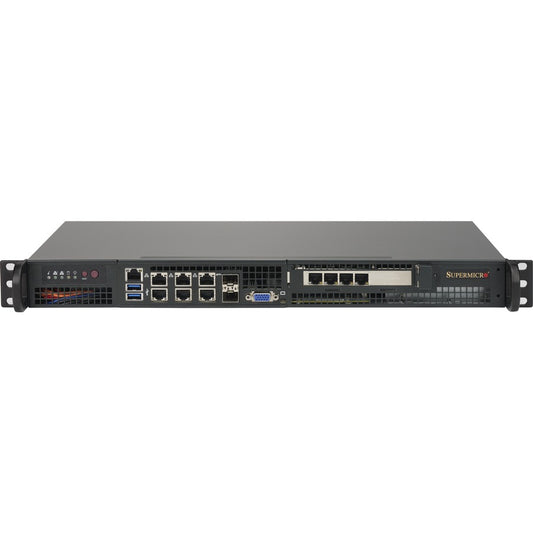 Serveur montable en rack 1U Supermicro SuperServer 5018D-FN8T - 1 x Intel Xeon D-1518 2,20 GHz - Contrôleur Serial ATA/600 SYS-5018D-FN8T
