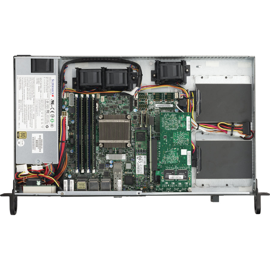 Serveur montable en rack 1U Supermicro SuperServer 5018D-FN8T - 1 x Intel Xeon D-1518 2,20 GHz - Contrôleur Serial ATA/600 SYS-5018D-FN8T