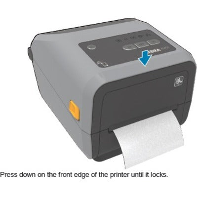 Imprimante à transfert thermique de bureau Zebra ZD421c - Monochrome - Impression d'étiquettes/reçus - USB - Hôte USB - Bluetooth - LAN sans fil - Communication en champ proche (NFC) - US ZD4A043-C01W01EZ