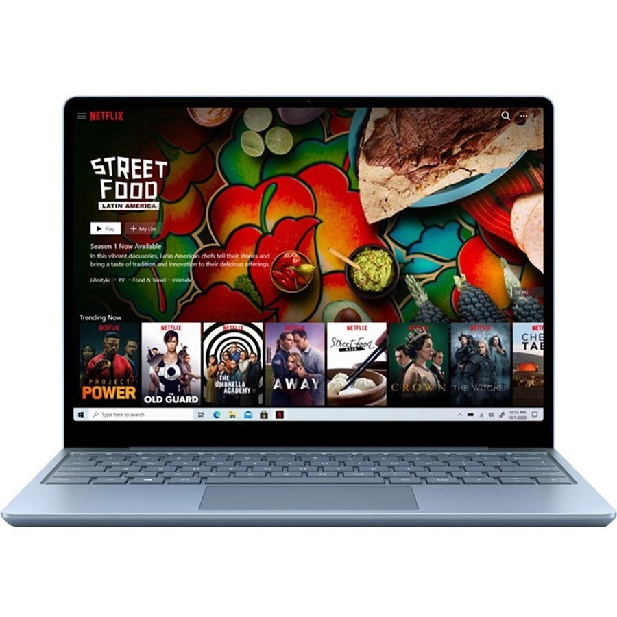 Ordinateur portable à écran tactile Microsoft Surface Laptop Go 12,4 pouces - Intel Core i5 10e génération i5-1035G1 - 8 Go - SSD 256 Go - Bleu glacier TNV-00025