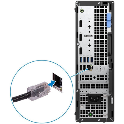 Ordinateur de bureau Dell OptiPlex 7000 - Intel Core i7 12e génération i7-12700 - Technologie vPro - 16 Go - SSD 256 Go - Petit format - Noir HMFX7