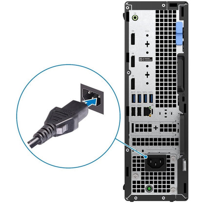 Ordinateur de bureau Dell OptiPlex 7000 - Intel Core i7 12e génération i7-12700 - Technologie vPro - 16 Go - SSD 256 Go - Petit format - Noir HMFX7