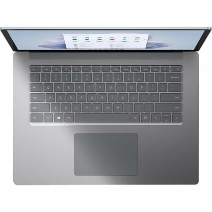Ordinateur portable à écran tactile Microsoft Surface Laptop 5 15" - Intel Core i7 12e génération i7-1265U - Plateforme Intel Evo - 16 Go - SSD 512 Go - Platinum RIR-00002
