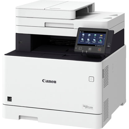 Canon imageCLASS MF740 MF743Cdw Laser Multifunction Printer-Color-Copier/Fax/Scanner-ppm Mono/28 ppm Color Print-600x600 dpi Print-Automatic Duplex Print-300 sheets Input-600 dpi Optical Scan-Color Fax-Wireless LAN-Near Field Communication (NFC) 3101C011