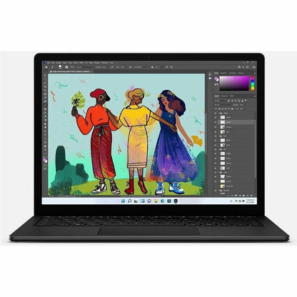Ordinateur portable Microsoft Surface Laptop 4 13,5" à écran tactile - Intel Core i5 - 8 Go - SSD 512 Go - Noir mat LBZ-00002