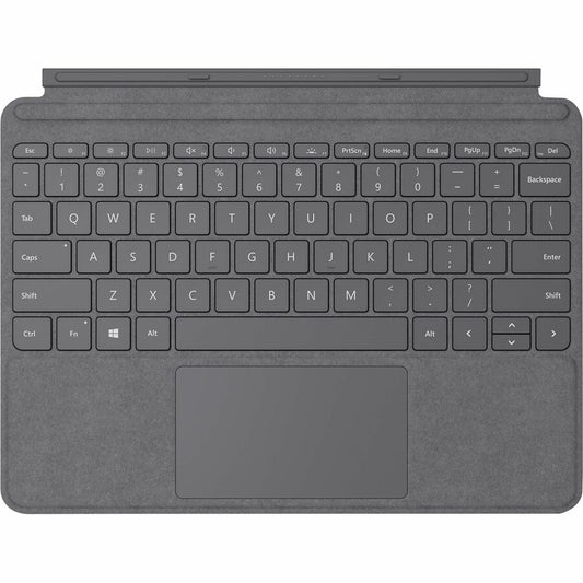 Étui pour clavier/housse Microsoft Type Cover (housse) pour clavier Microsoft Surface Go, tablette - Platinum KCT-00002
