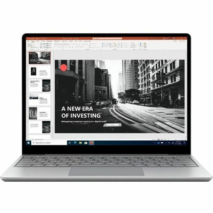 Ordinateur portable à écran tactile Microsoft Surface Laptop Go 12,4 pouces - Intel Core i5 10e génération i5-1035G1 - 4 Go - 64 Go de mémoire flash - Platinum 21K-00002