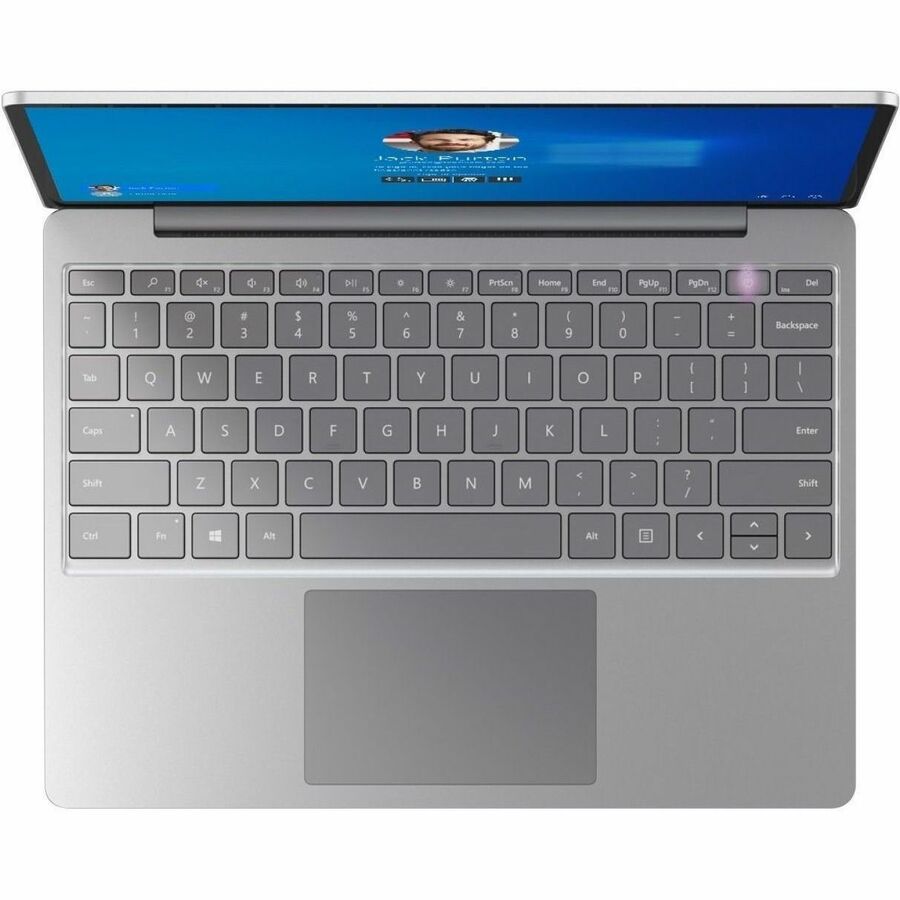 Ordinateur portable à écran tactile Microsoft Surface Laptop Go 12,4 pouces - Intel Core i5 10e génération i5-1035G1 - 4 Go - 64 Go de mémoire flash - Platinum 21K-00002