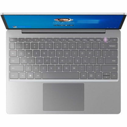Ordinateur portable à écran tactile Microsoft Surface Laptop Go 12,4 pouces - Intel Core i5 10e génération i5-1035G1 - 4 Go - 64 Go de mémoire flash - Platinum 21K-00002